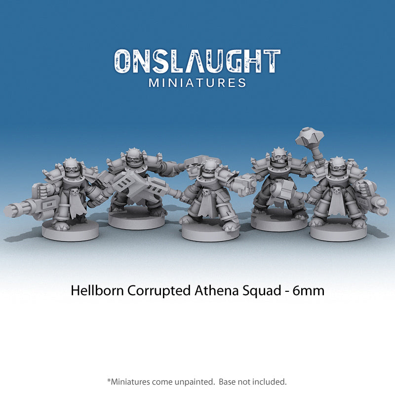 Hellborn Corrupted Athena Squad