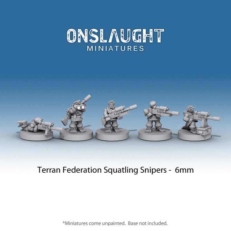 Terran Federation Squatling Snipers