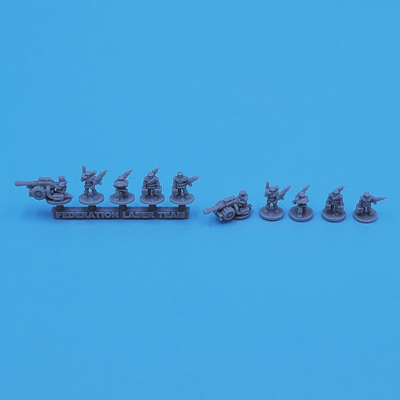 Terran Federation Heavy Laser Teams