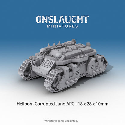 Hellborn Corrupted Juno APCs