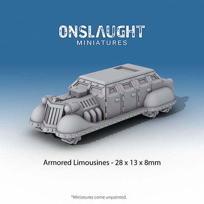 Mercenaries and Denizens - Armored Limousines