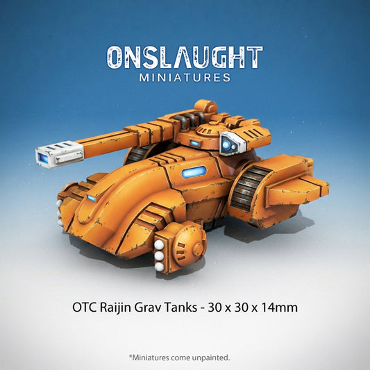 OTC Raijin Grav Tanks