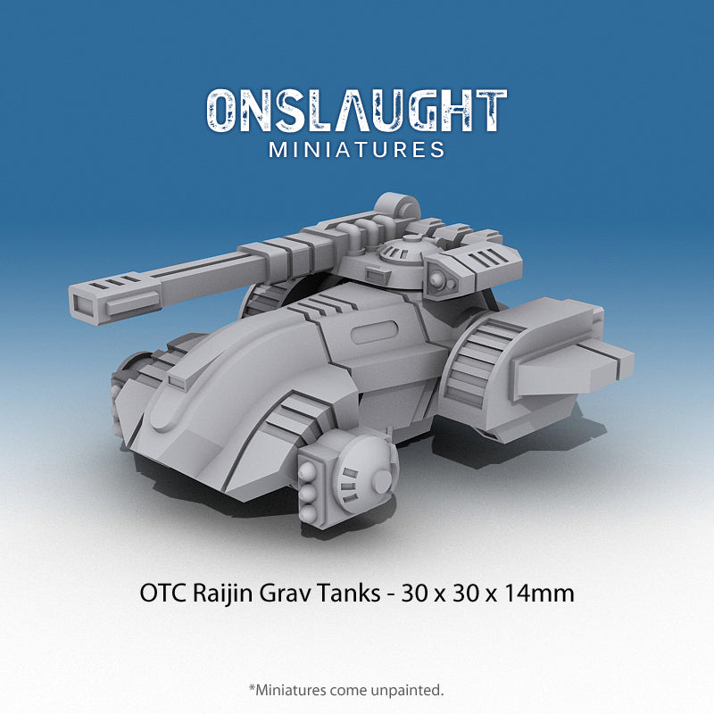 OTC Raijin Grav Tanks