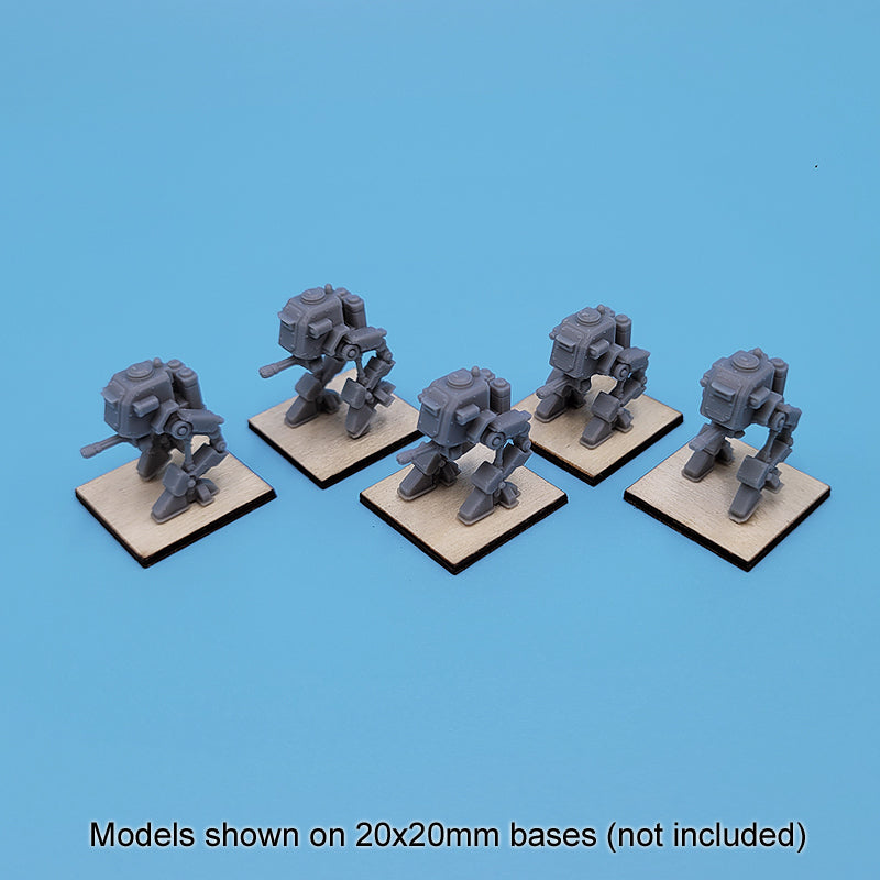 Terran Federation Pikemen Armored Walkers