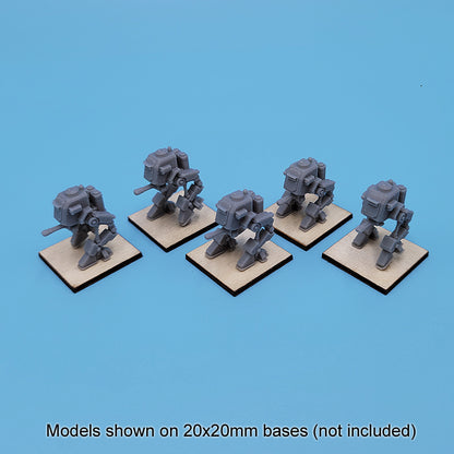 Terran Federation Pikemen Armored Walkers