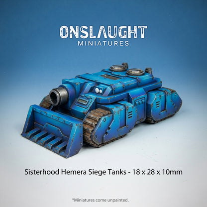 Sisterhood Hemera Siege Tanks