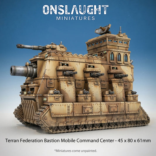 Terran Federation Bastion Mobile Command Center