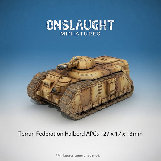 Terran Federation Halberd APCs
