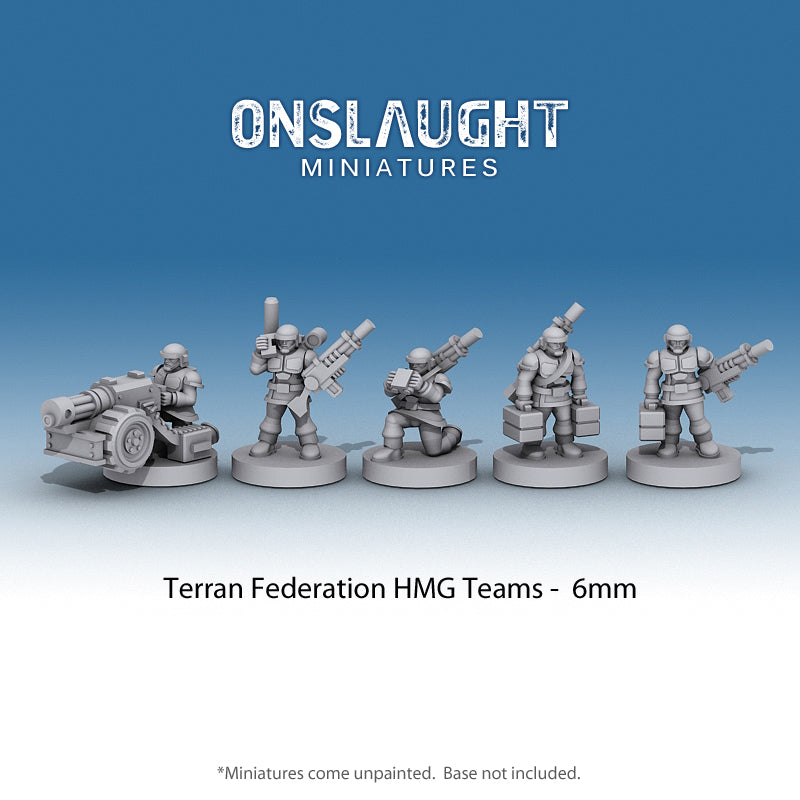 Terran Federation HMG Teams