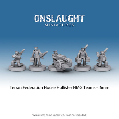 Terran Federation House Hollister HMG Teams