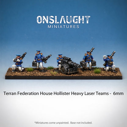 Terran Federation House Hollister Heavy Laser Teams