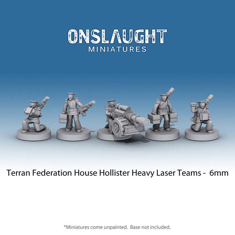Terran Federation House Hollister Heavy Laser Teams