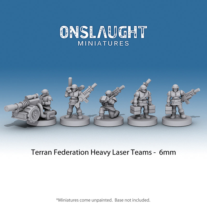 Terran Federation Heavy Laser Teams