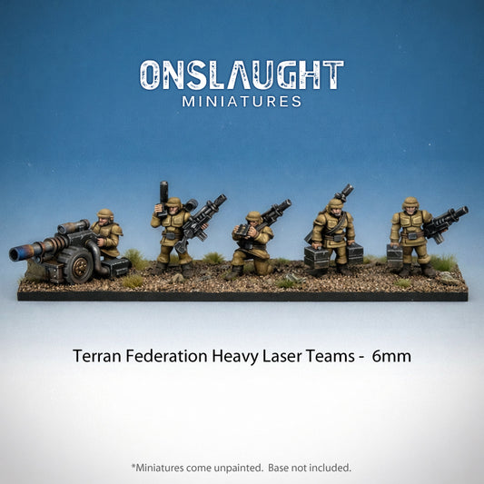 Terran Federation Heavy Laser Teams