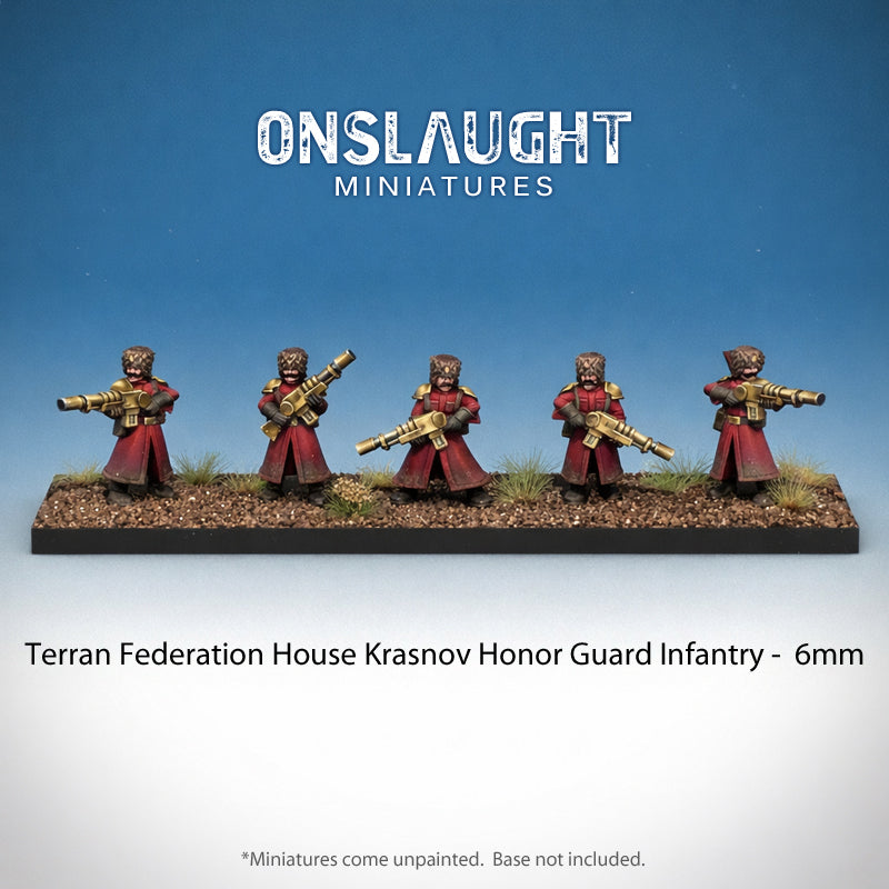 Terran Federation House Krasnov Honor Guard Infantry