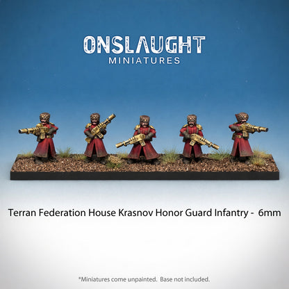 Terran Federation House Krasnov Honor Guard Infantry