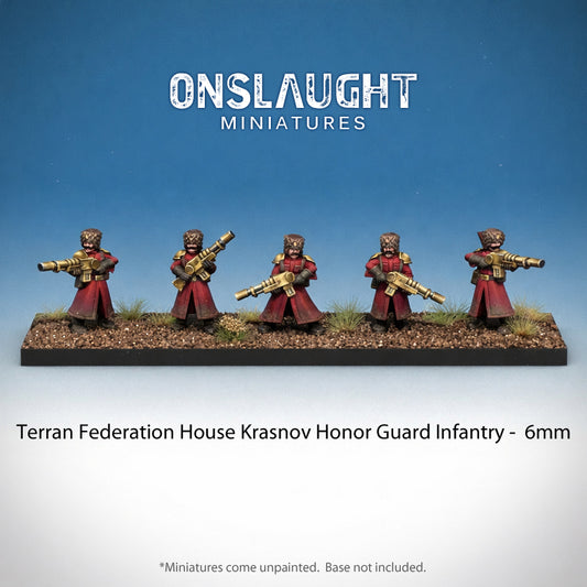 Terran Federation House Krasnov Honor Guard Infantry