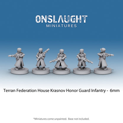 Terran Federation House Krasnov Honor Guard Infantry
