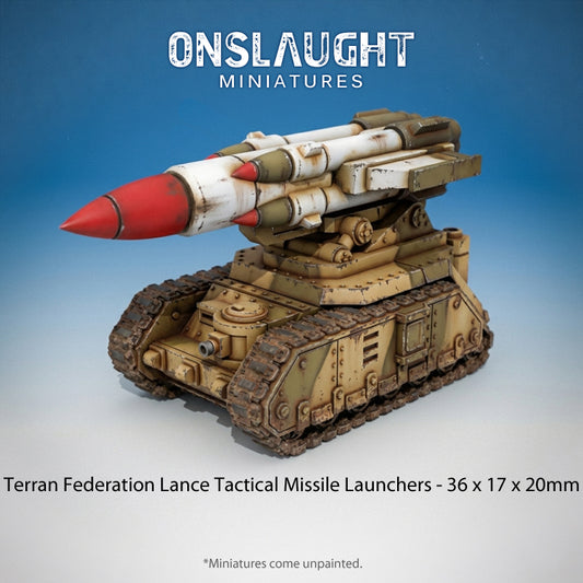 Terran Federation Lance Tactical Missile Launchers