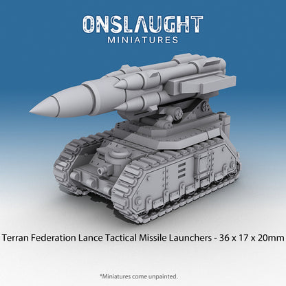 Terran Federation Lance Tactical Missile Launchers