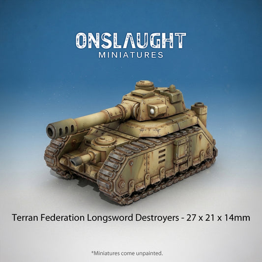 Terran Federation Longsword Destroyers