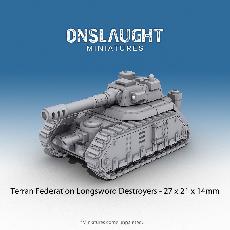Terran Federation Longsword Destroyers