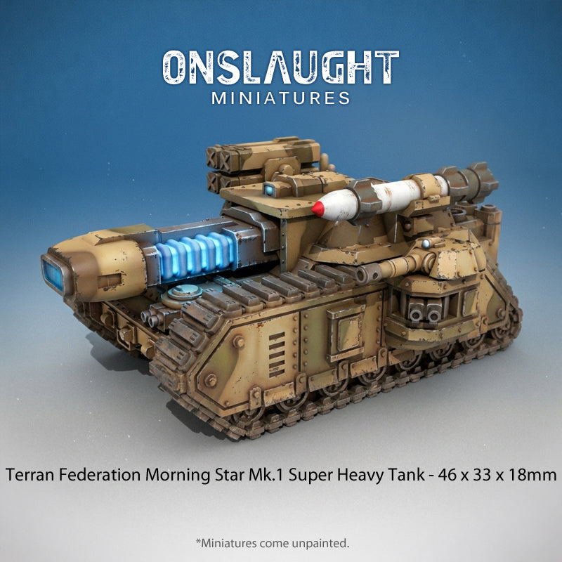 Terran Federation Morning Star Mk.1 Super Heavy Tank