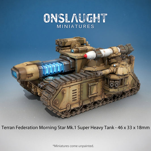 Terran Federation Morning Star Mk.1 Super Heavy Tank