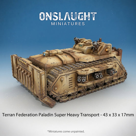 Terran Federation Paladin Super Heavy Transport