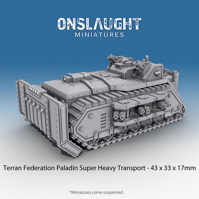 Terran Federation Paladin Super Heavy Transport