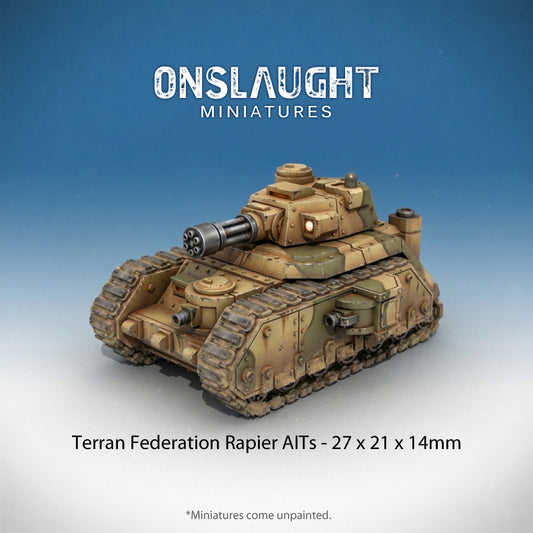Terran Federation Rapier Anti-Infantry Tank