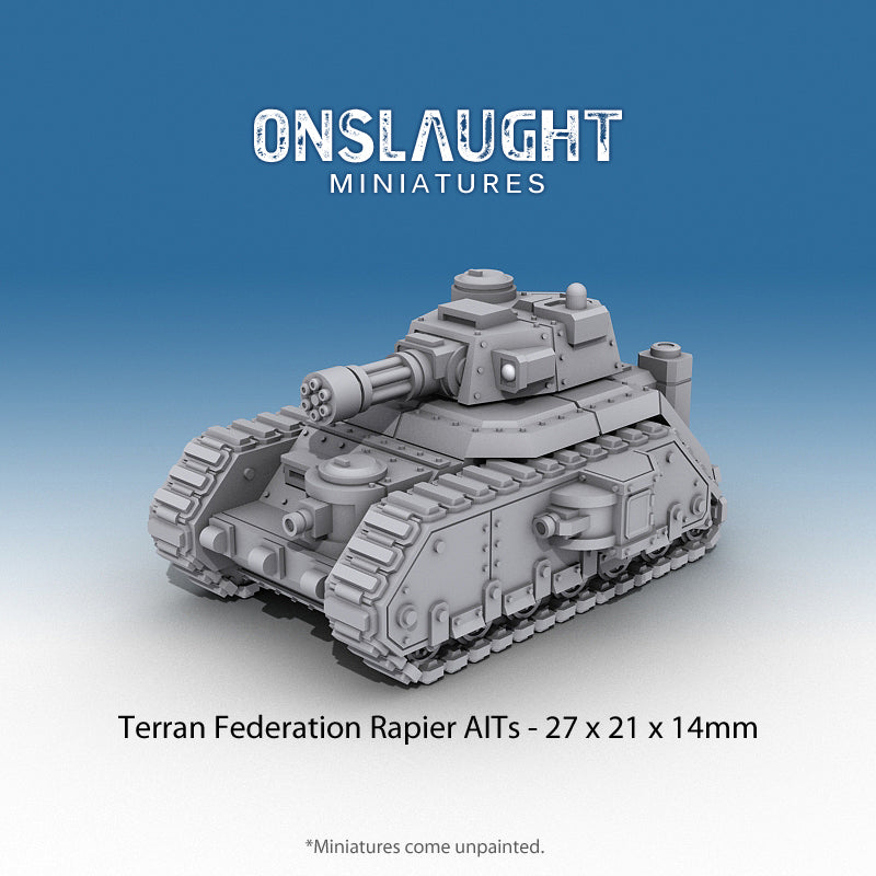 Terran Federation Rapier Anti-Infantry Tank