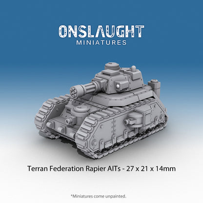 Terran Federation Rapier Anti-Infantry Tank