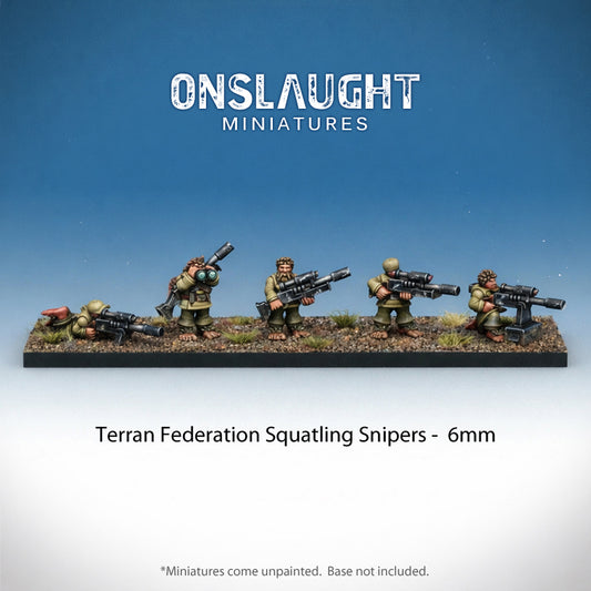 Terran Federation Squatling Snipers