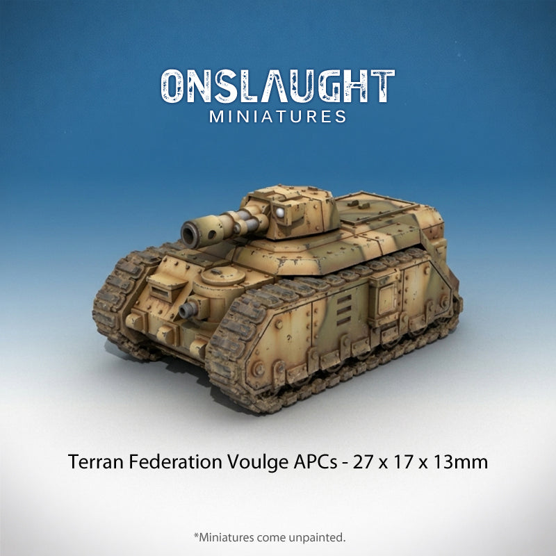 Terran Federation Voulge APCs