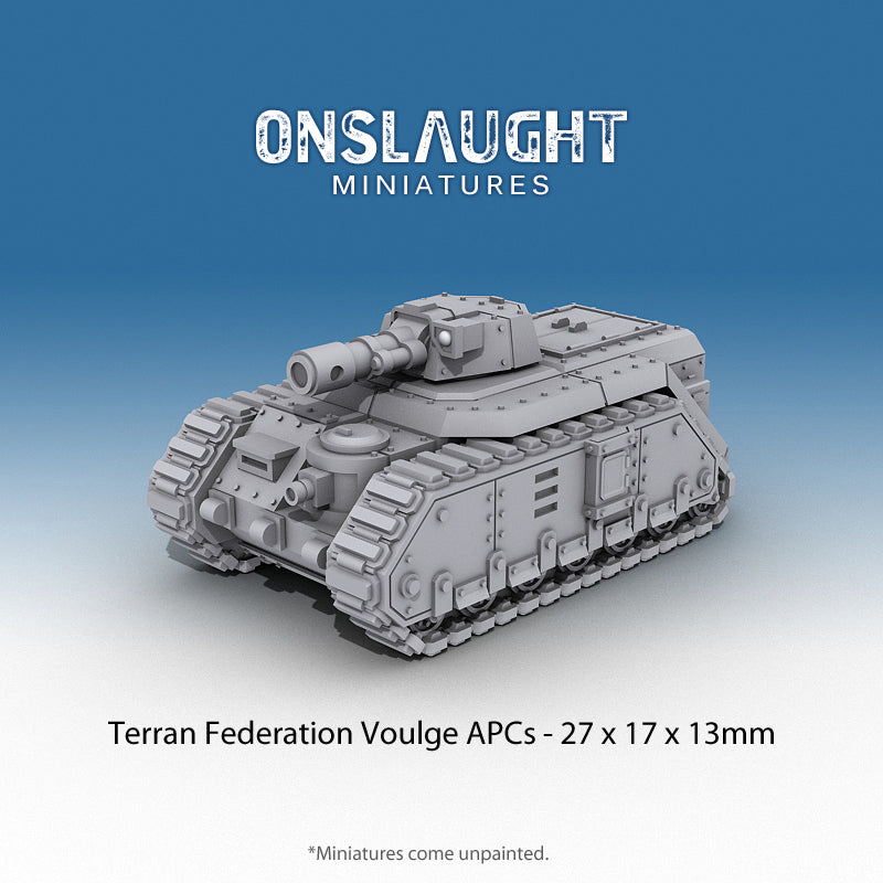 Terran Federation Voulge APCs