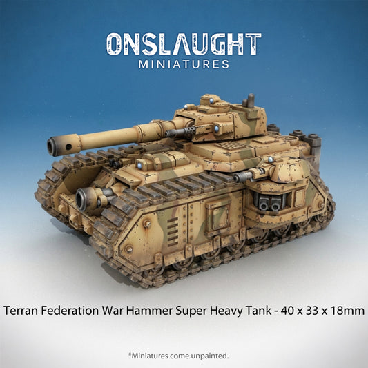 Terran Federation War Hammer Super Heavy Tank