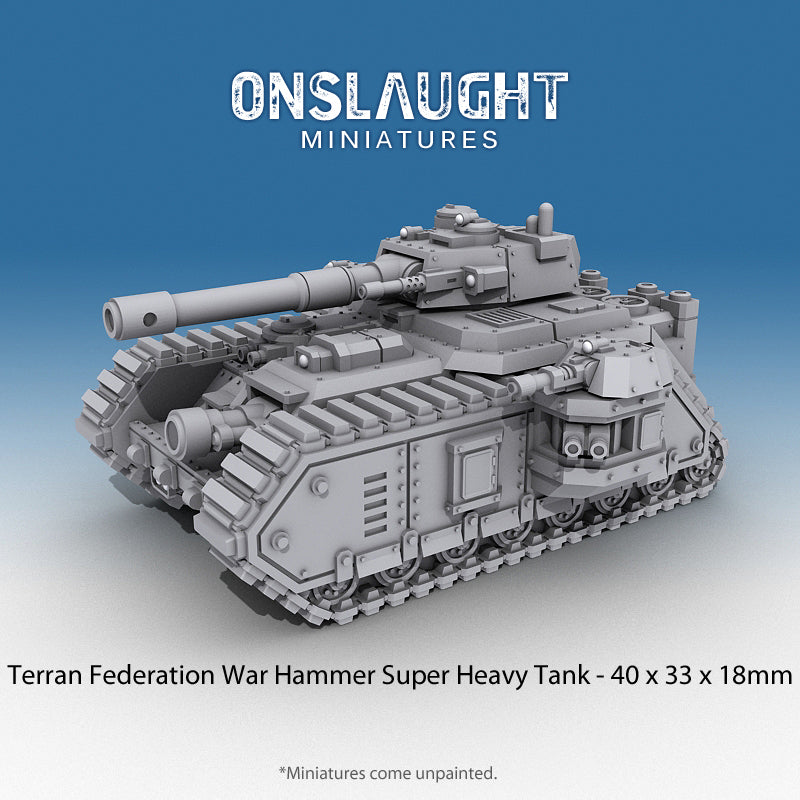 Terran Federation War Hammer Super Heavy Tank