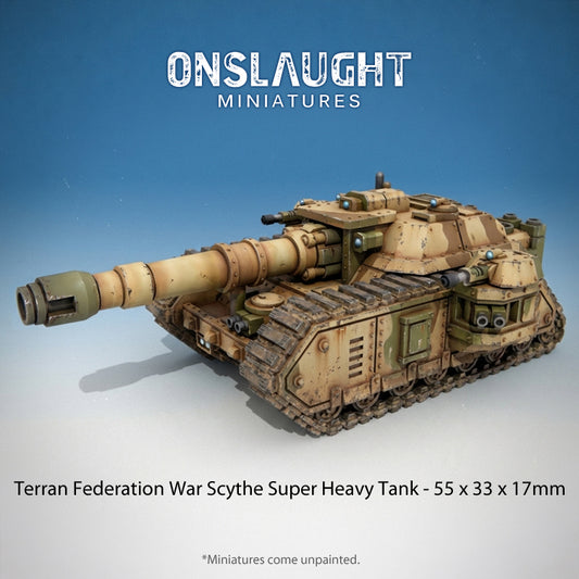 Terran Federation War Scythe Super Heavy Tank