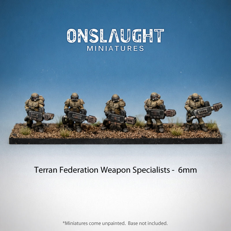 Terran Federation Weapon Specialists