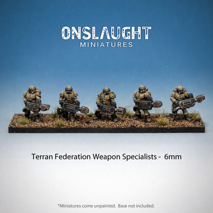 Terran Federation Weapon Specialists