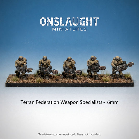Terran Federation Weapon Specialists
