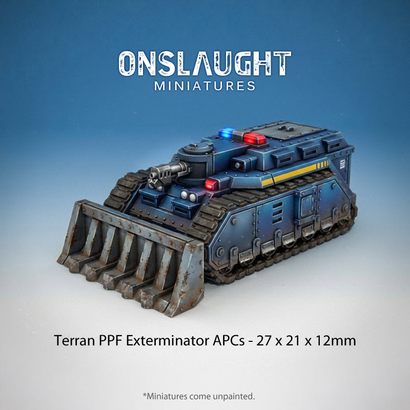 Terran PPF Exterminator APCs