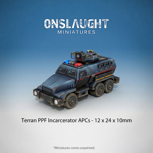 Terran PPF Incarcerator APCs