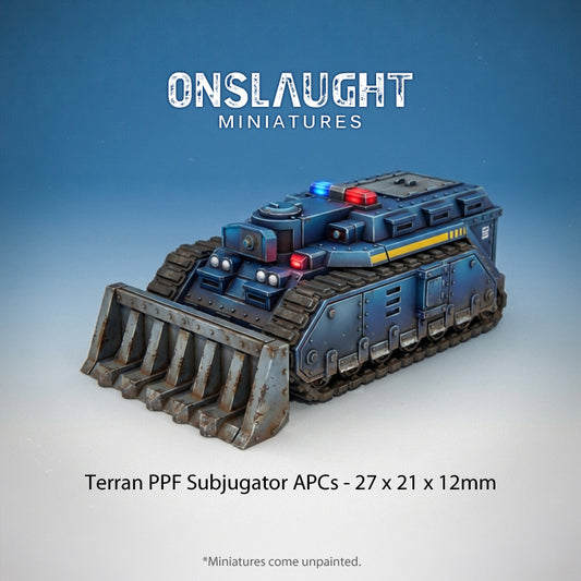 Terran PPF Subjugator APCs