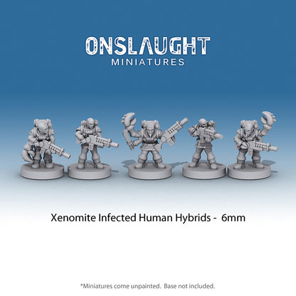Xenomite Infected Human Hybrids