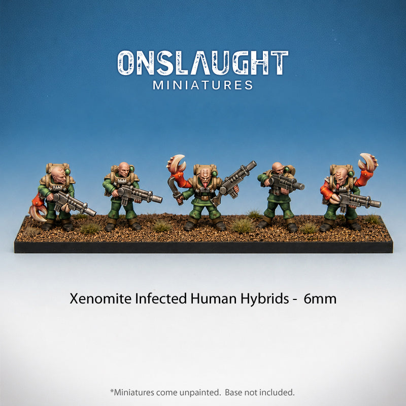 Xenomite Infected Human Hybrids