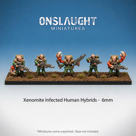 Xenomite Infected Human Hybrids